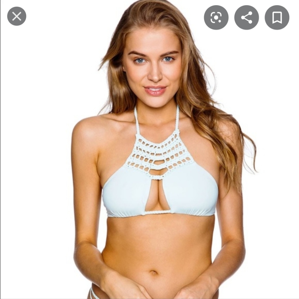 Bikini top white